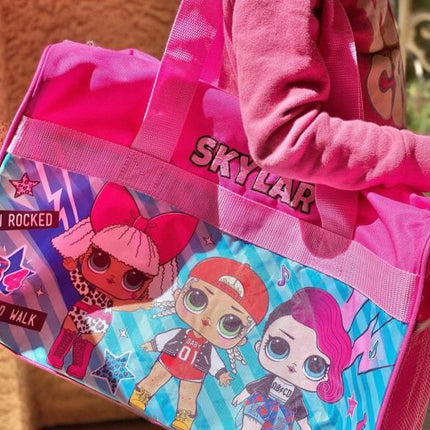 Personalized Kid's Travel Duffel Bag - LOL Surprise