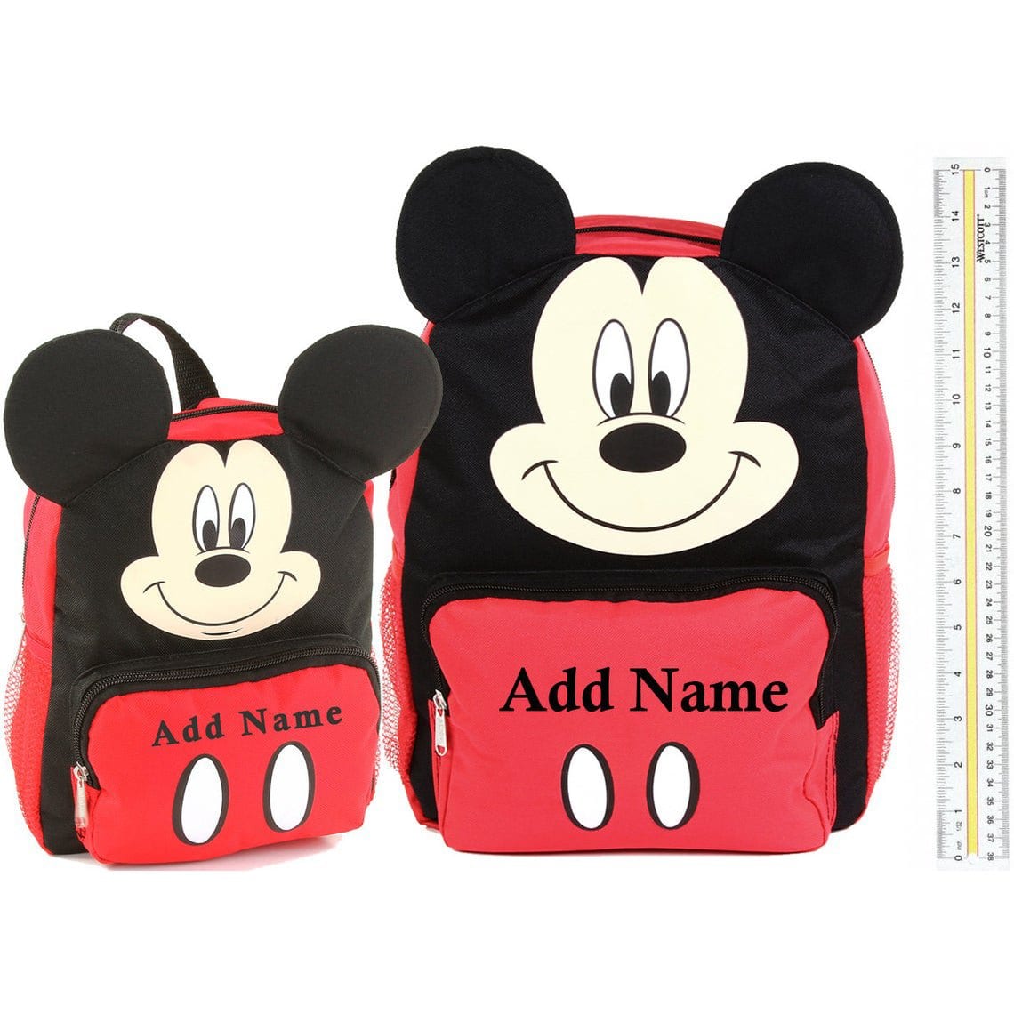 Personalized Minnie Mouse 10 Inch Mini Backpack with Harness