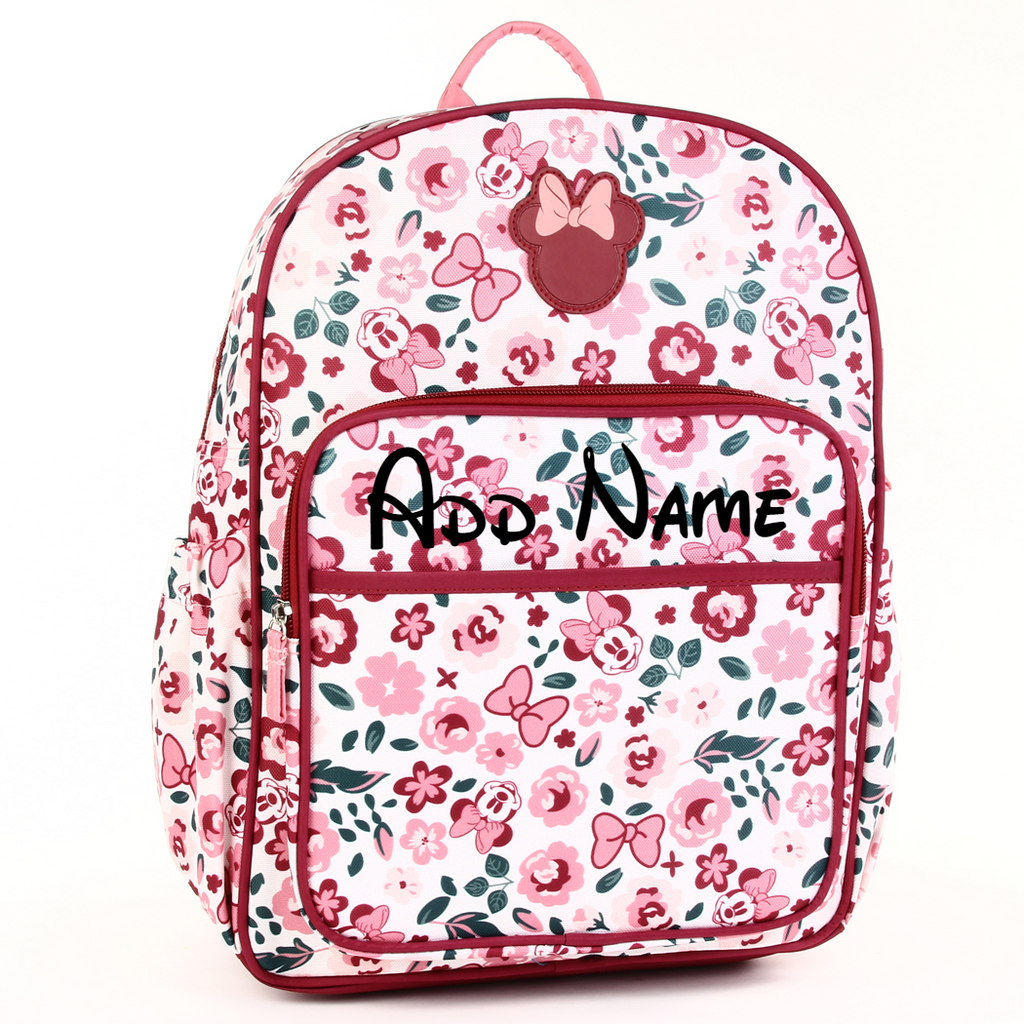 Personalized minnie mouse diaper bag hotsell