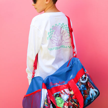 Personalized Kid's Travel Duffel Bag - Avengers