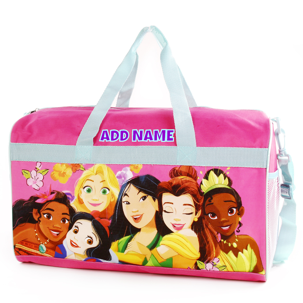Personalized Kid s Travel Duffel Bag Princess Squad Kishkesh