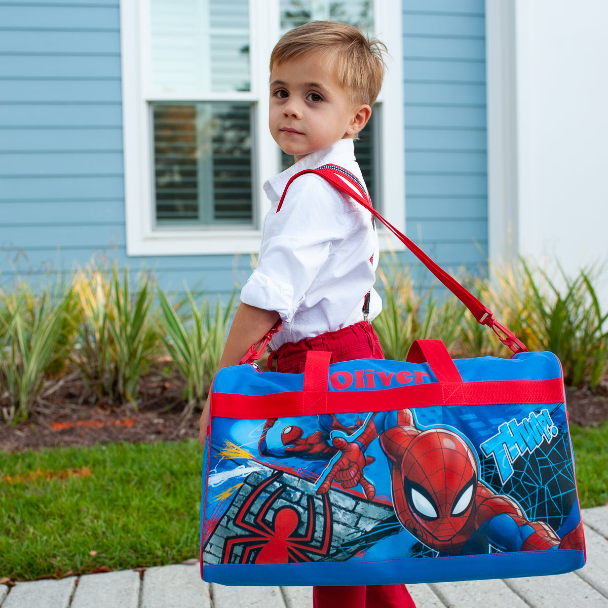 Spider-Man Tote Bag, Personalized Canvas Bag